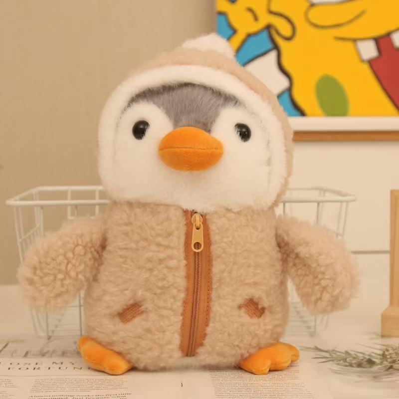

Повседневная плюшевая игрушка-пингвин, кукла, подушка для сна, кукла, детский подарок на день рождения 8 inch