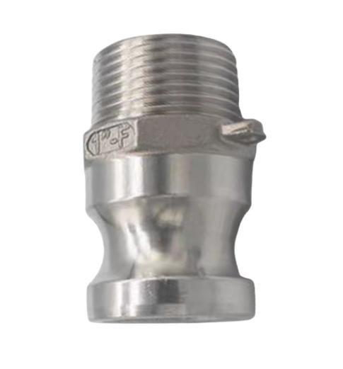 1/2" 3/4" 1" 2" - 4" NPT Female Male Type A B D F Cam Lock Groove 304/316 Stainless Steel Connector Pipe Fitting Water Gas Oil