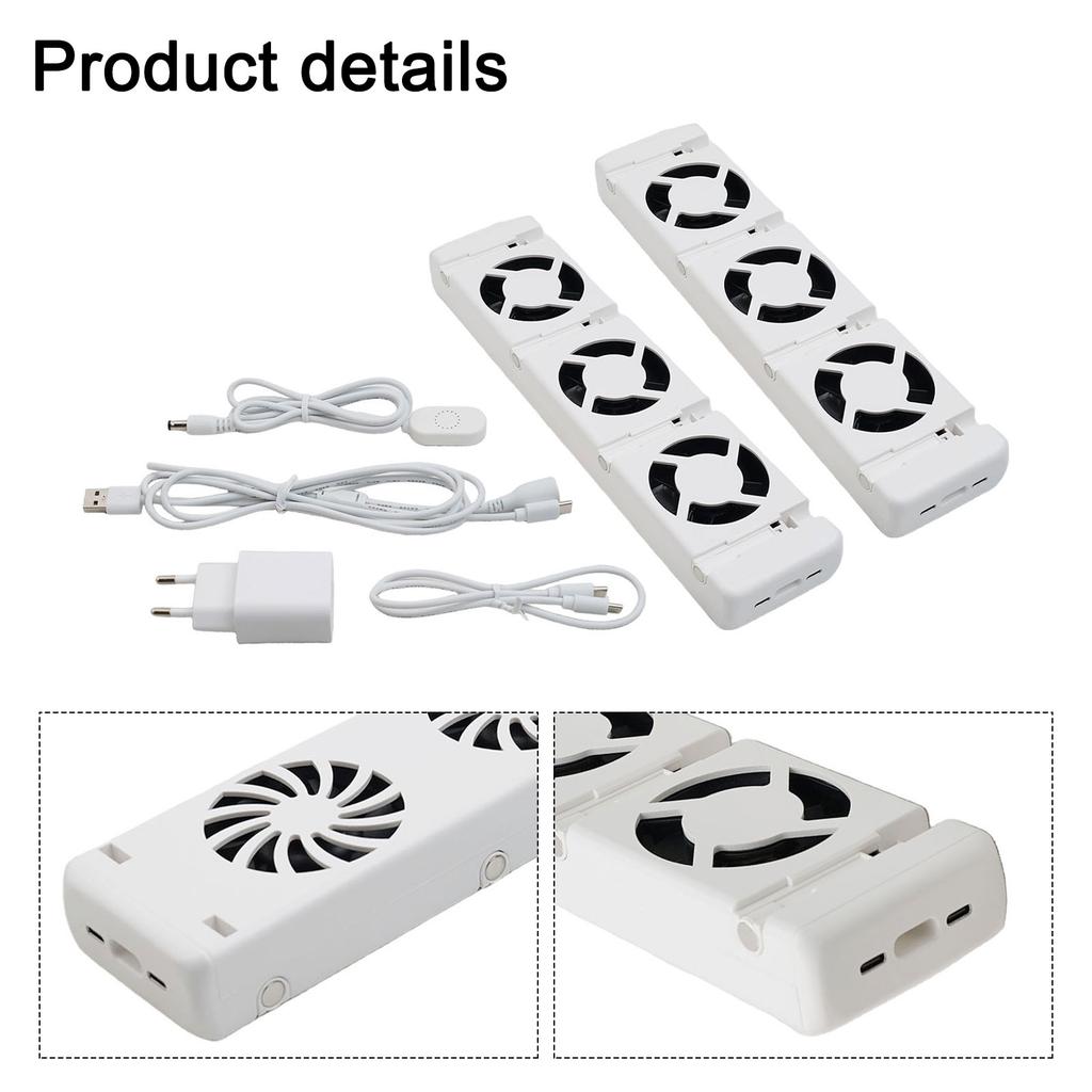 Apartment Heating Fireplace Fan Energy-efficient Fan Easy Installation Flame Retardant For Radiators Energy Saving
