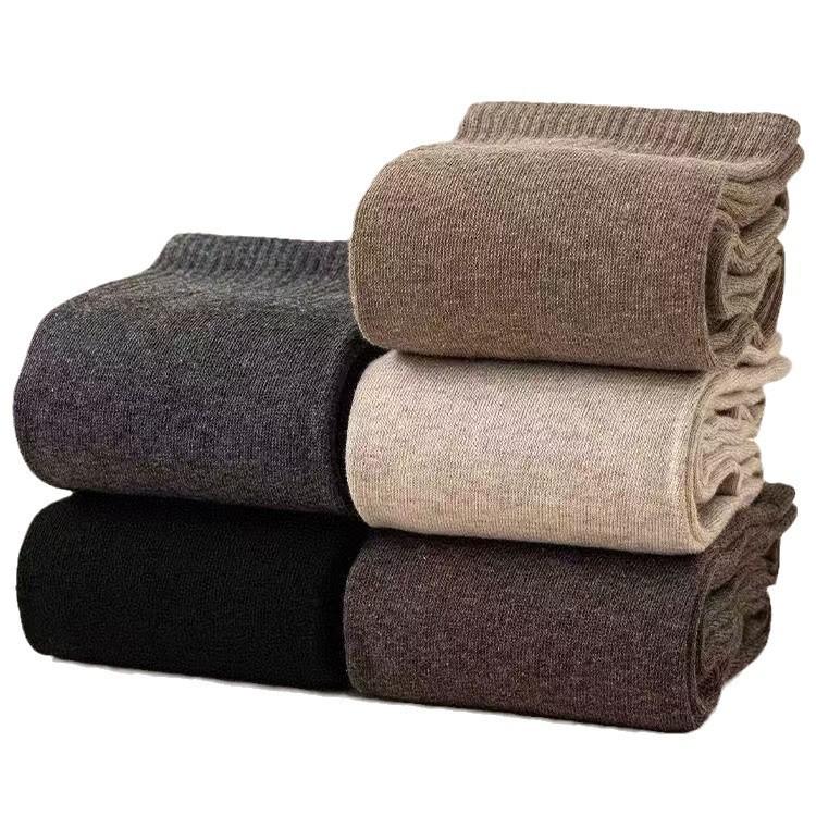 Women's High-Top Over-the-Knee Socks: Autumn/Winter, Solid Color, Micro-Pressure, Enhanced Appearance