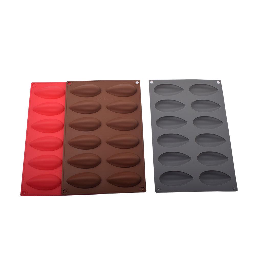 12-Cavity Mango Silicone Mold for Cake Decoration, Chocolate, Jelly, and Resin Crafts.