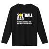 Softball Dad Definition Funny T Shirt vintage Washed Unisex Stylish designer clothes Comfortable graphic homme fashion