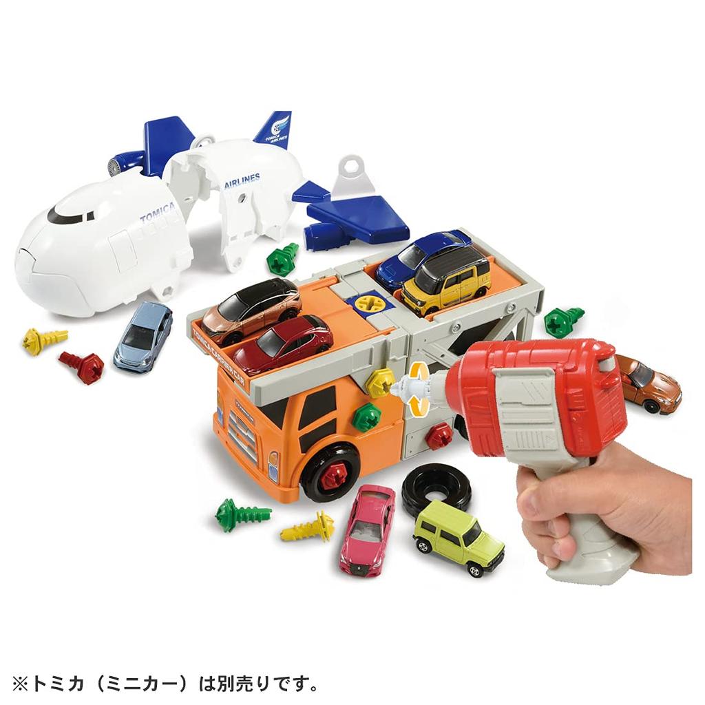 TAKARA TOMY Tomica Refurbishment Carrier Car Cargo Jet Set Mini Car Toy Ages Action! & 3+