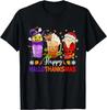 T-shirt Unisexe Happy HalloThanksMas Café Latte Cadeau d'Halloween et de Thanksgiving