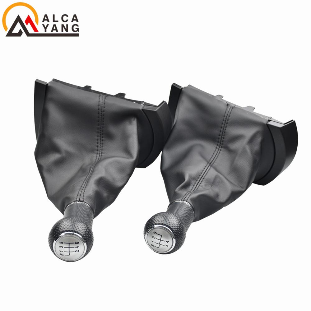 For SEAT Ibiza 2002 2003 2004 2005 2006 2007 2008 2009 2010 Unique Stylish 5/6 Speed Gear Shift Knob Gearstick Gaiter Boot