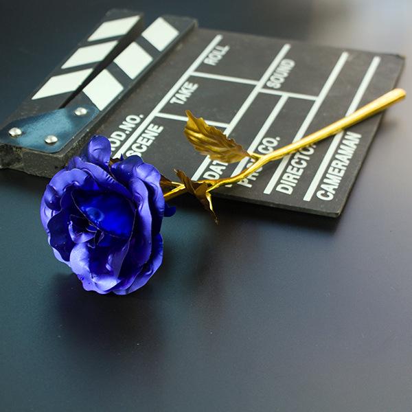 24K Gold Foil Rose Flower Valentine's Day Gift Box