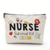 Medical Nurse Day Linen Bag Waterproof Zipper Organizer For Women