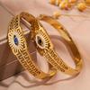 New Greek Eyes Female Noble Hollow Devil Eyes Light Luxury Style Jewelry Bracelet