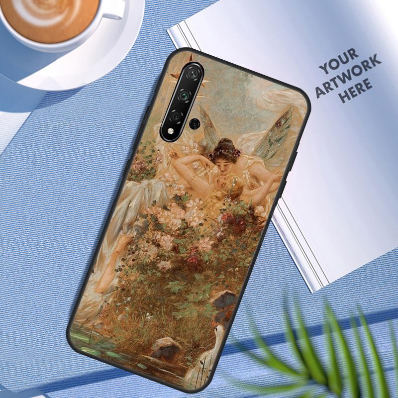 Renaissance Art Painting For Huawei Nova 12i 8i 7i 3i 11 9 10 SE Y60 Y61 Y70 Y72 Y73 Y90 Y91 P20 P30 Pro P40 Lite Case