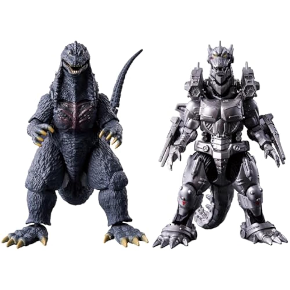[BANDAI (BANDAI)] Godzilla Action Figure Godzilla (2003) x Type 3 Kiryu (Kai) Heavy Armed Battle Set