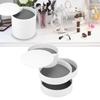 Rotatable Jewelry   4 Layers 360 Degree Rotation Dustproof Round Jewelry Box with Lid for   Household