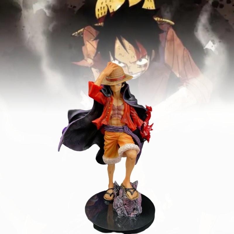 Stunning Lx Max Series New Four Emperors Luffy Statue Model Figurine 25cm Pvc