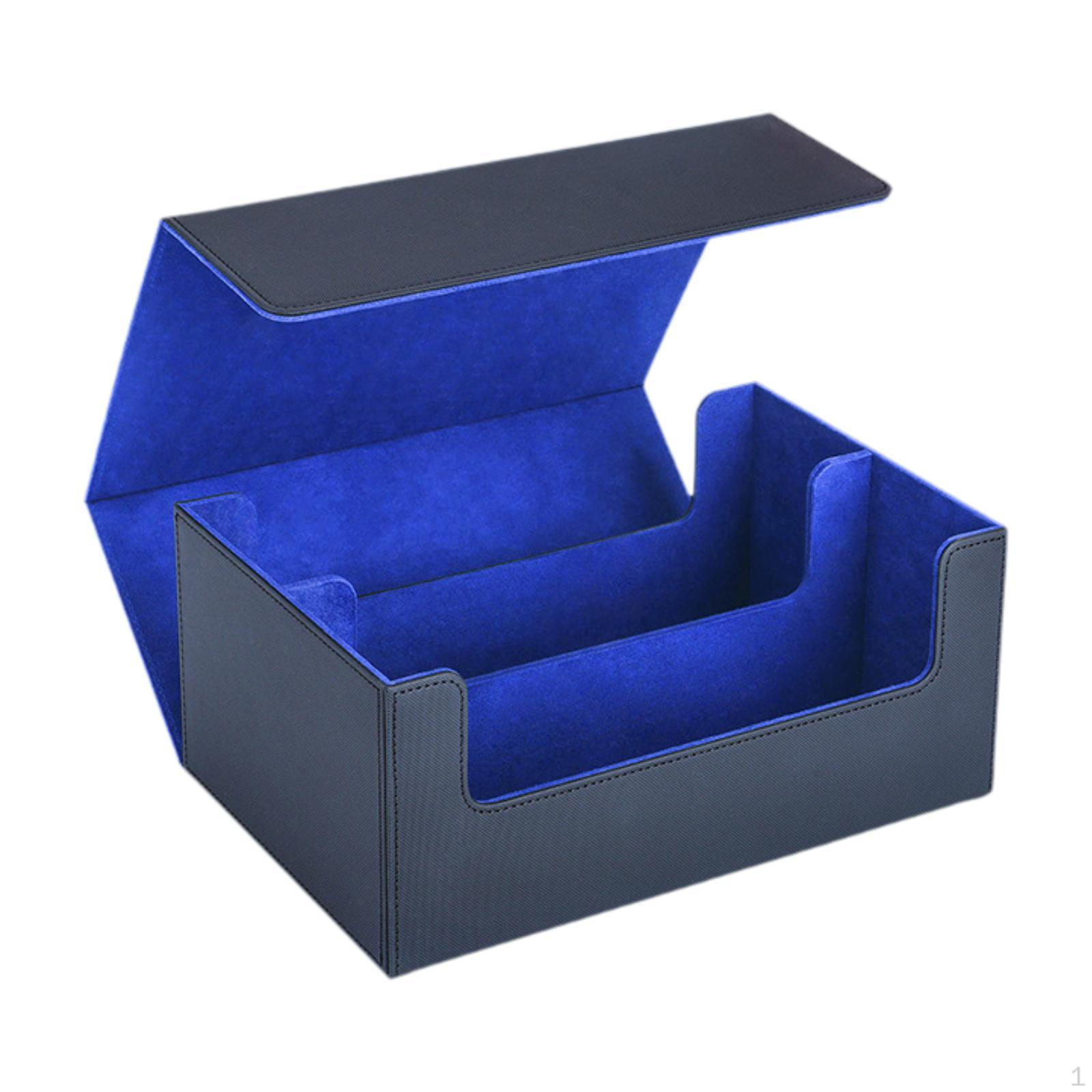 

Коробка для колоды карт, двухрядная, переносная, в чехле, контейнер большой емкости Sports black and blue