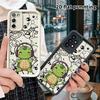 Phone Case: 2D Flat, Fits Samsung Galaxy A34 A35 M05 M06 S20 S22 S21 FE Plus 5G, Green Cartoon Little Turtle, Perfect Christmas and Halloween Holiday 