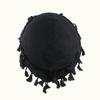 Men Braid Hat Turban Durag Wave Cap Halo Lined Hat for Men Women Head Wraps Cap with Tassel Elastic Pre Tie Waves Braids Cap