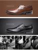 Heren Ademende Oxfords Nieuwe Britse Stijl Puntige Neus Formele Schoenen Comfortabele Vetersluiting Leer Bruiloft Zakelijk Casual Schoeisel