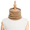Unisex Wool Neck Gaiter: Faux Collar for Cervical Support, Thickened, Warm Knitted Scarf & Head Protector.