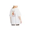 Nike Letter Logo Cartoon Pattern Round Neck Pullover Short Sleeve T-Shirt Women Tops White FQ6010-100