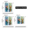 Filtering Curtains Excluding Rods Non Movable Without Batteries Vibrant Floral Mason Jar Use Bedrooms Set Of 2 Made Polyester Master Bedroom Decor