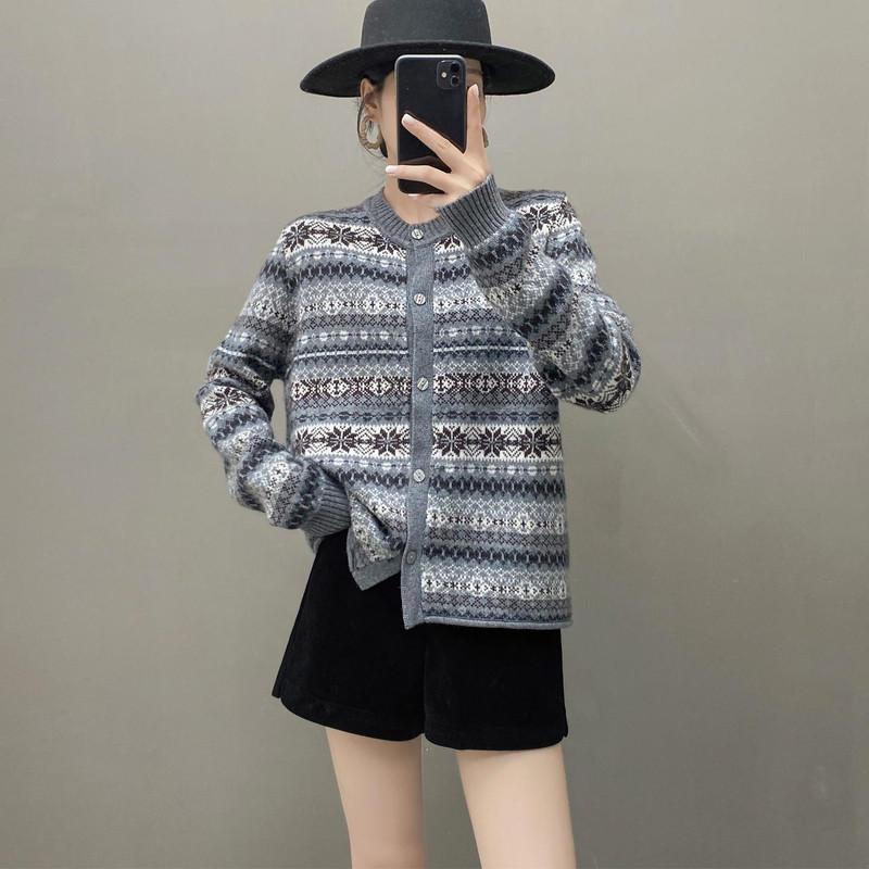Qinghe 100% Pure Cashmere Women's Sweater - Ultra Soft Luxury Winter Pullover