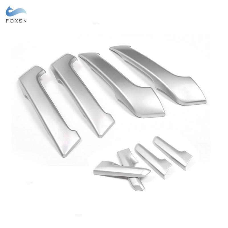 For Toyota Land Cruiser Prado FJ150 150 2010-2018  Car ABS Chrome Inner Door Armrest Handle Cover Inner Door Bowl Pull Trim