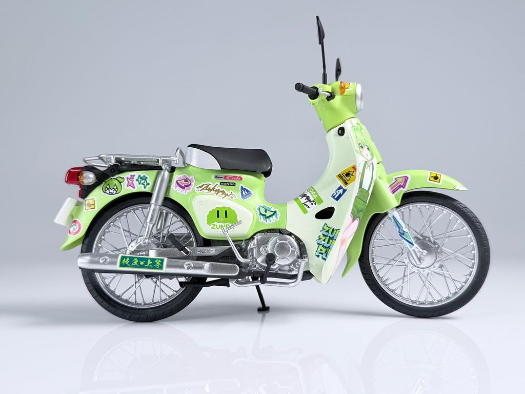 PM Office A Honda Super Cub Plastic Model Kit PP271 1/12 (Zundamon Edition)