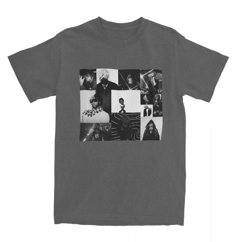 Vintage TShirt Rapper Ken Carson Collage Pure Cotton TShirts Fashion Tee Shirt for Men Summer Awesome Short Sleeve Tees