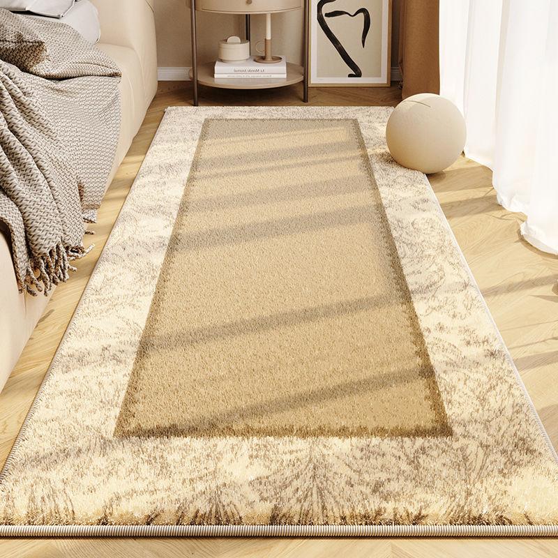 French Style Bedside Carpet Master Bedroom Bedside Oval Carpet Retro Dressing Room Carpet