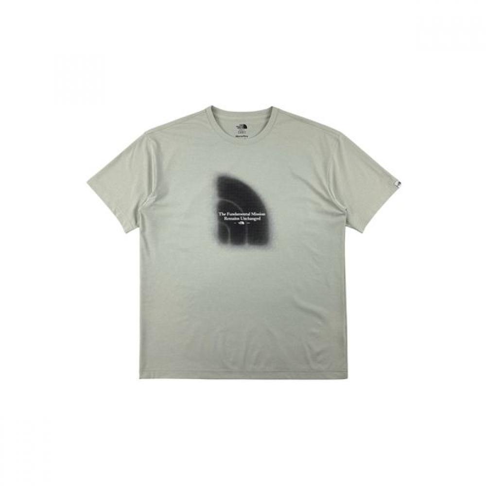 The North Face Misty Logo Short Sleeve Round Tee Nt7ur13