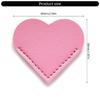 Bible Bookmarks Heart Shaped Bookmarks PU Leather Bookmarks Corner Page Book Markers Creative Bookmarks for Reading