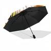 1pc Cat FlowerAutomatic Open/close Folding Umbrella, Compact Portable Travel Umbrella, Perfect Birthday/Holiday, Cute Umbrella Y051