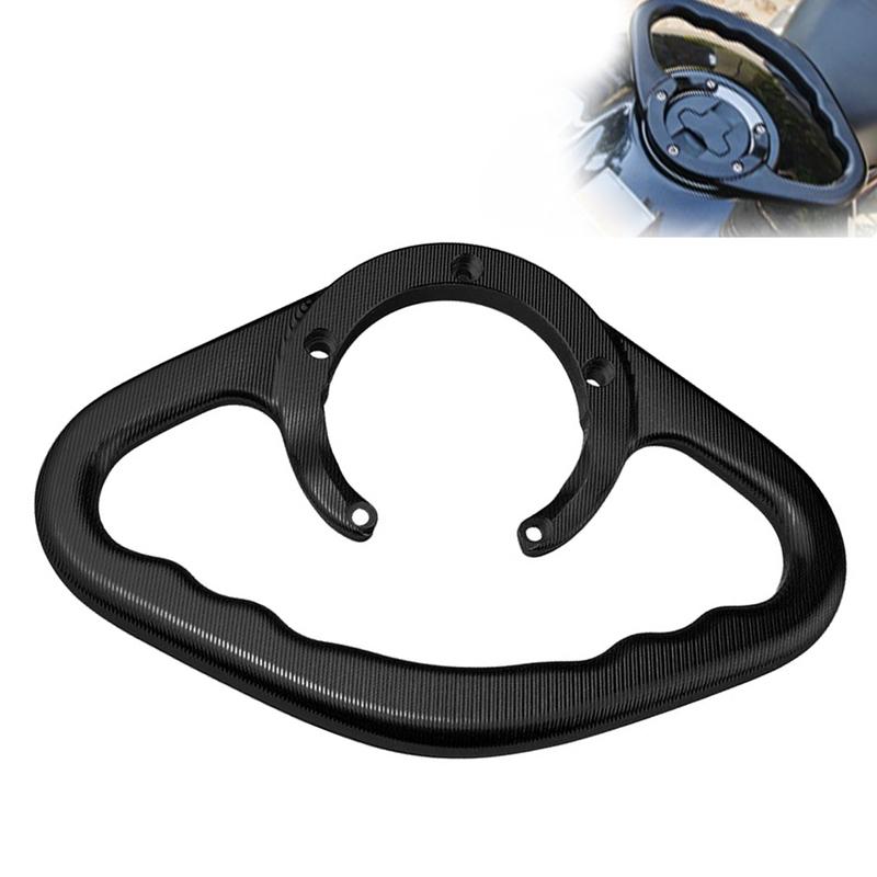 Fuel Gas Tank Handle Motorcycle Rear Passenger Grab Bar For Kawasaki Fuel Tank Armrest Passenger Handle Grips Accessories