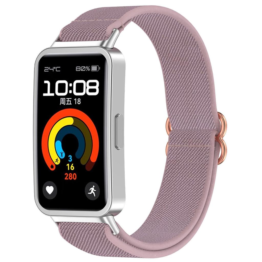 Nylonowy pleciony pasek Do Huawei band 10 9 8 NFC pasek Elastyczny pasek do zegarka Do Huawei band10 9 8 NFC akcesoria do osłony paska