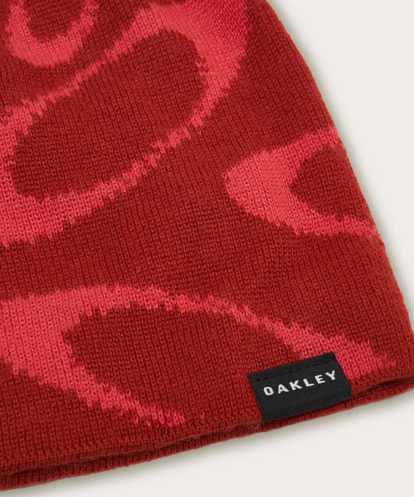 Okeulli (Unisex) Ellipse Graphic Beanie - Flame Red / Fos9019464Ch