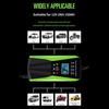 Portable Car Battery Charger 12V Automotive Charger Intelligent LCD Display Automobile Battery Maintainer Pulse Repair Starter