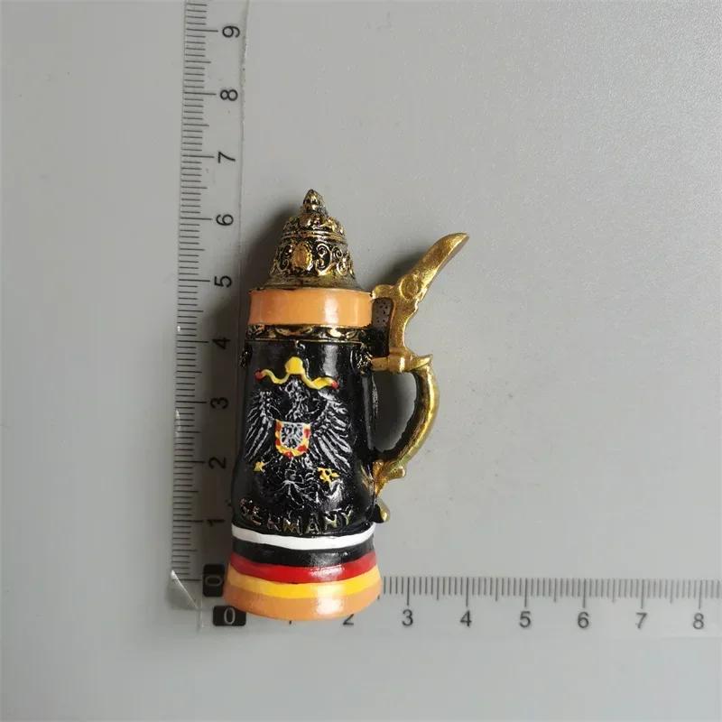 Germany Fridge Magnets Cuckoo Clock Mug Berlin Munich Dresden Frankfurt Freiburg Neuschwanstein Refrigerator Magnets Sticker