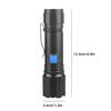 Mini high lumen rechargeable tactical super bright 1000 lumen flashlight with 5 scalable modes for emergency flashlight, camping.