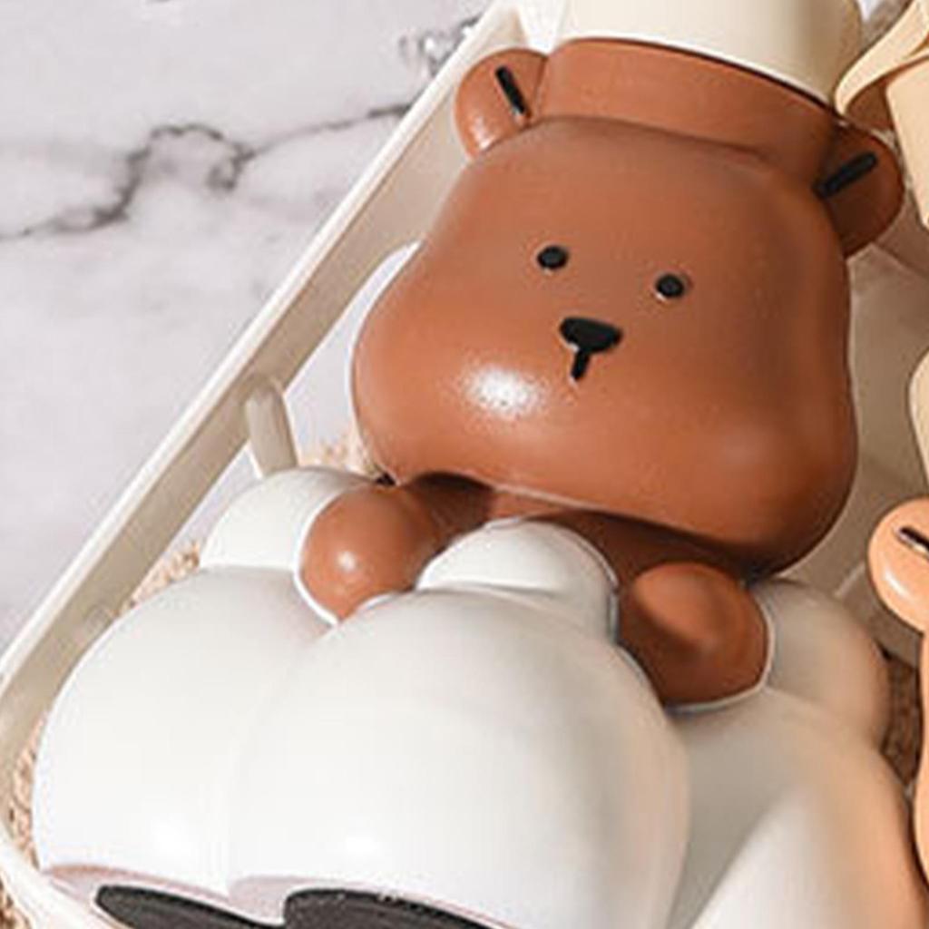 Bear Soap Dispenser Bear Shape Refillable Pump Bottle Bathroom Soap Dispenser for Shower Gel Lotion Liquid Shampoo Home