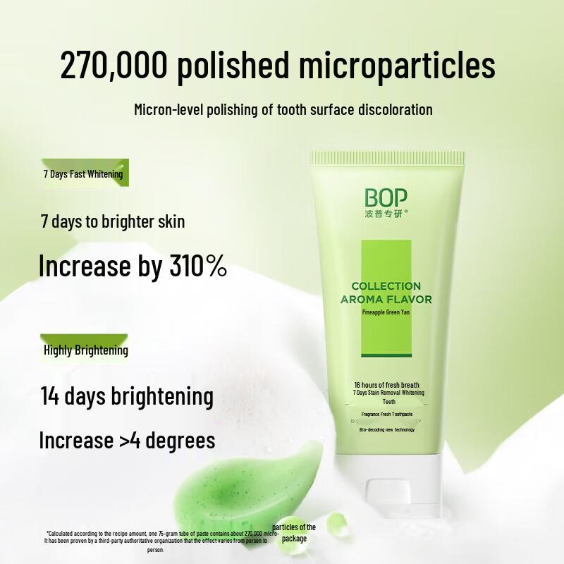 bop Scented Fresh Toothpaste Triple Pack