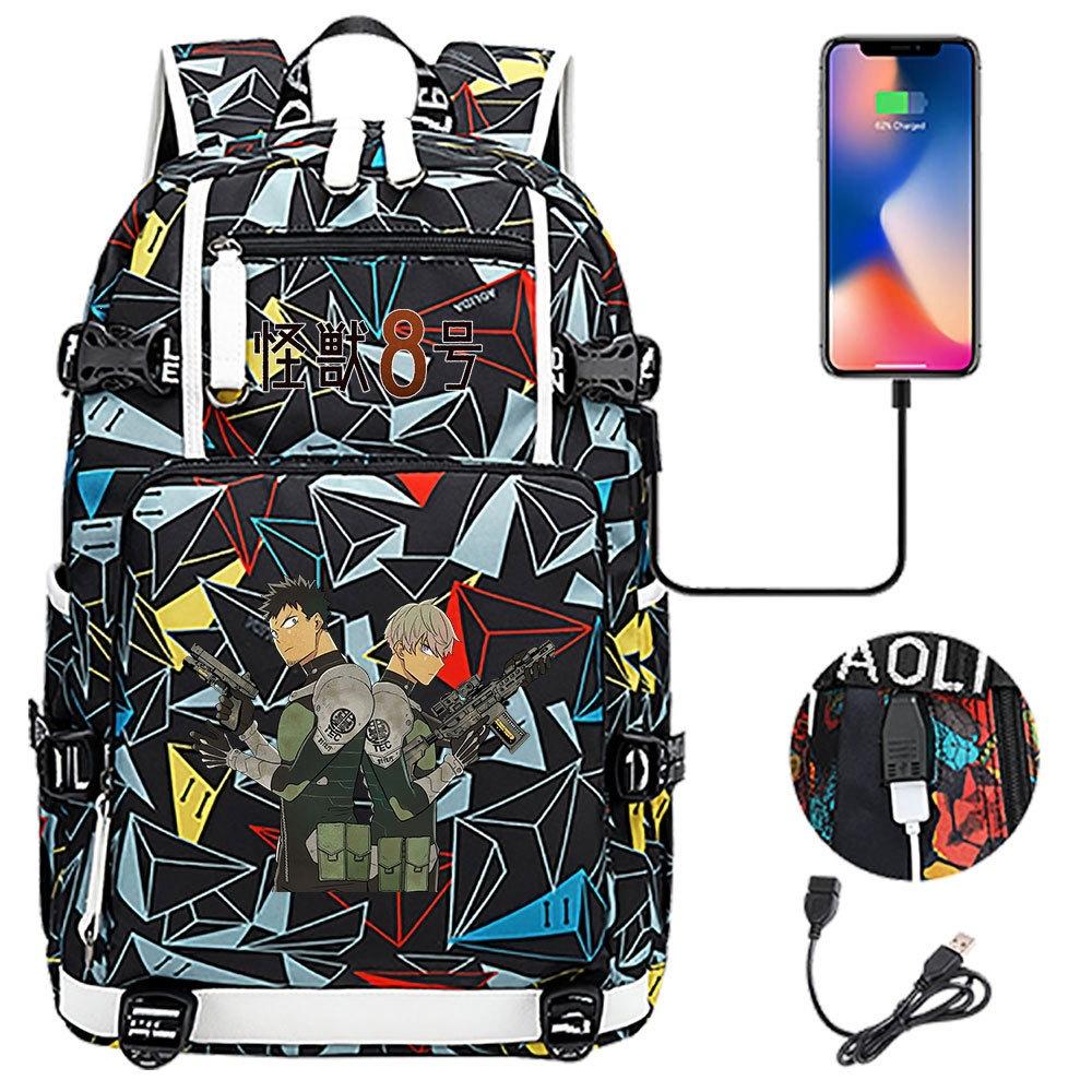 Schulrucksack mit großer Kapazität und Schultergurt; Schüler Drei-teiliges Federmäppchen-Set