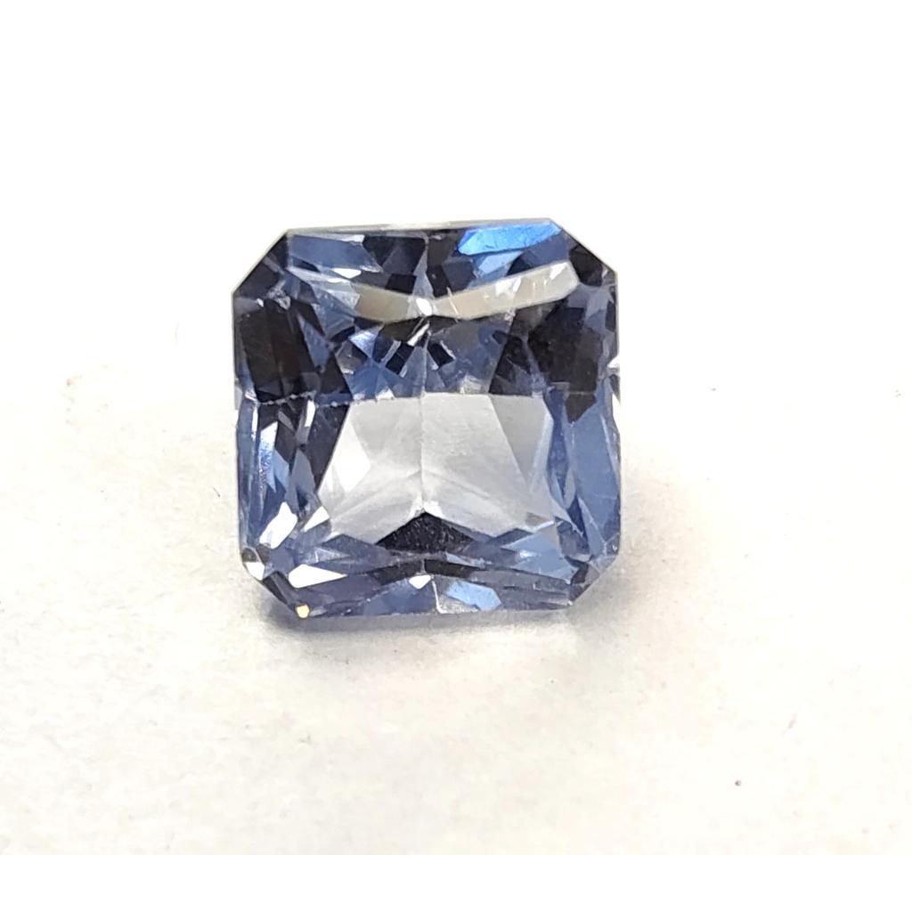 11-13 Ct Natural Blue Aquamarine Asscher Cut Beautiful Certified Loose Gemstone