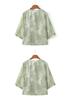 Stylish Seven-Sleeve Shirt for Middle-Aged & Elderly Women - Age-Defying Spring/Summer Fashion
