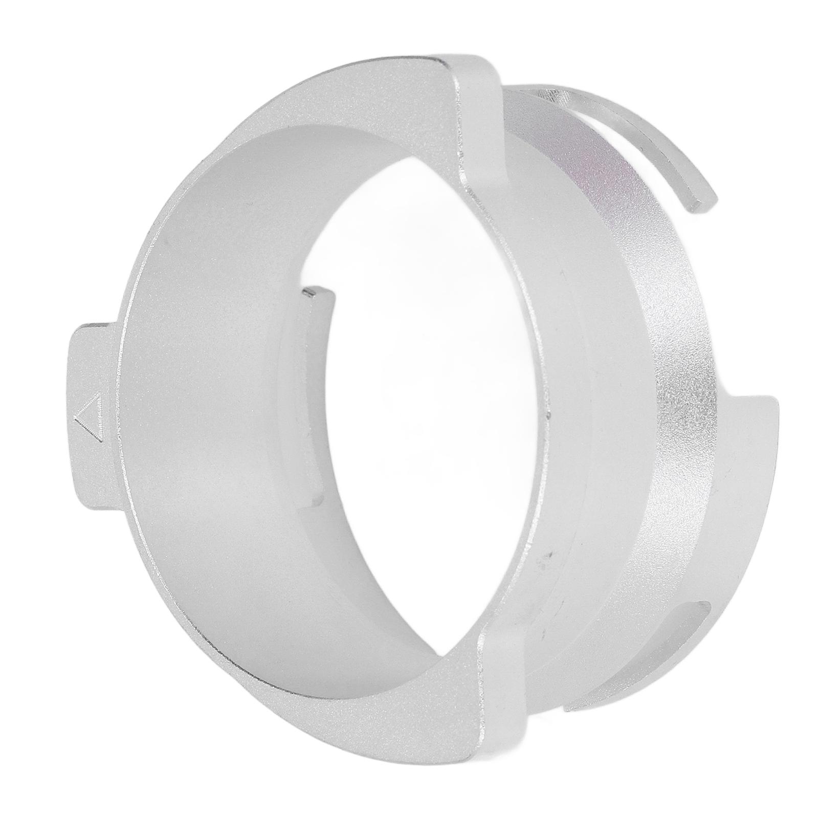 54mm Dosing Funnel Rotable Coffee Dosing Ring Replacement Silver Funnel Accessories For Home Coffee Shop Office