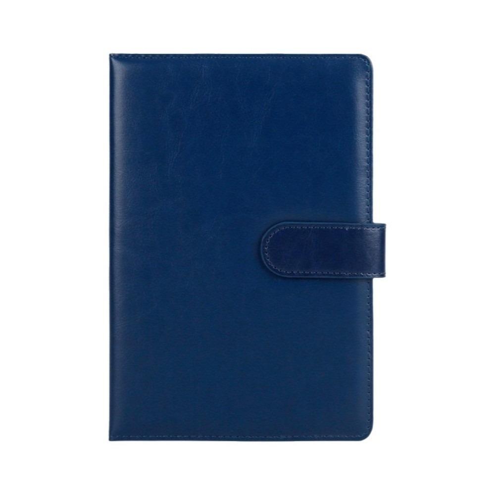 A5 Business Notebook PU Leather Hardcover Notebook Simple Meeting Record Book  Office Stationery