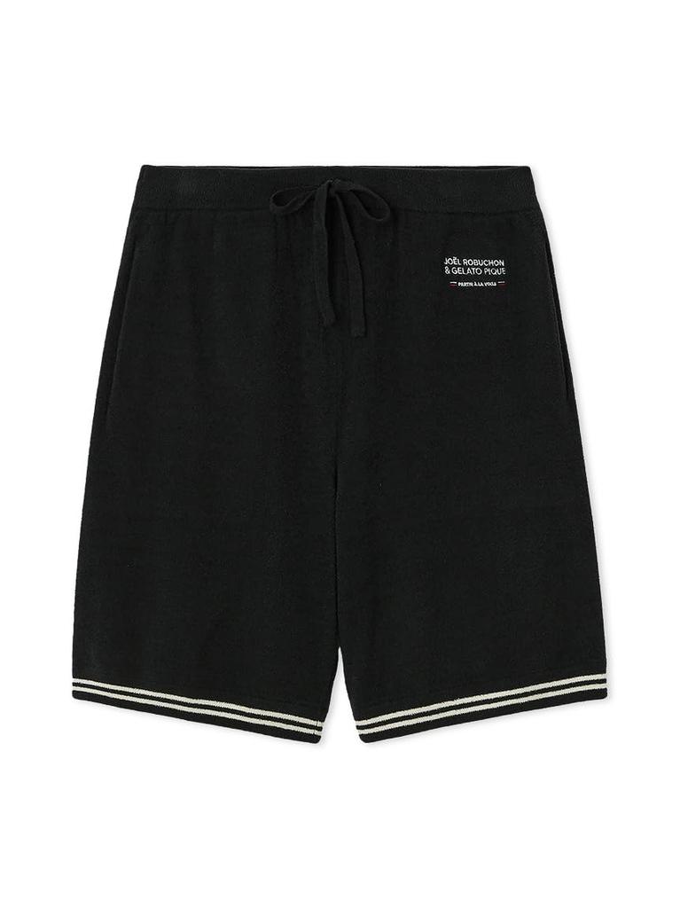 Gelato Pique Joel Robuchon HOMME Line Shorts PMNP252043 Black Men's