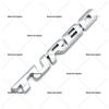 Turbocharger Turbo Sport Emblem Metal Trunk Car Sticker - Small Personalized Design
