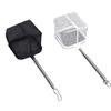 Fish Net for Fish Tank Telescopic Rod with Removable Head for Catching Shrimp Crab Commercial Use with Suction Cup