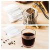 i Cafilas [EDCF] (Japan Quality) 50/100 PCS Empty Drip Coffee Filter Bag Paper Dripper Super High Quality  Portable Hanging Ear Style