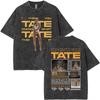 Tate Mcrae Album So Close To What Miss Possessive  World Tour Washed T Shirts Men Women Fashion Vintage Oversized Tshirt