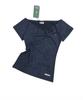 Soheul Mist Off-Shoulder Snap T (Navy)
